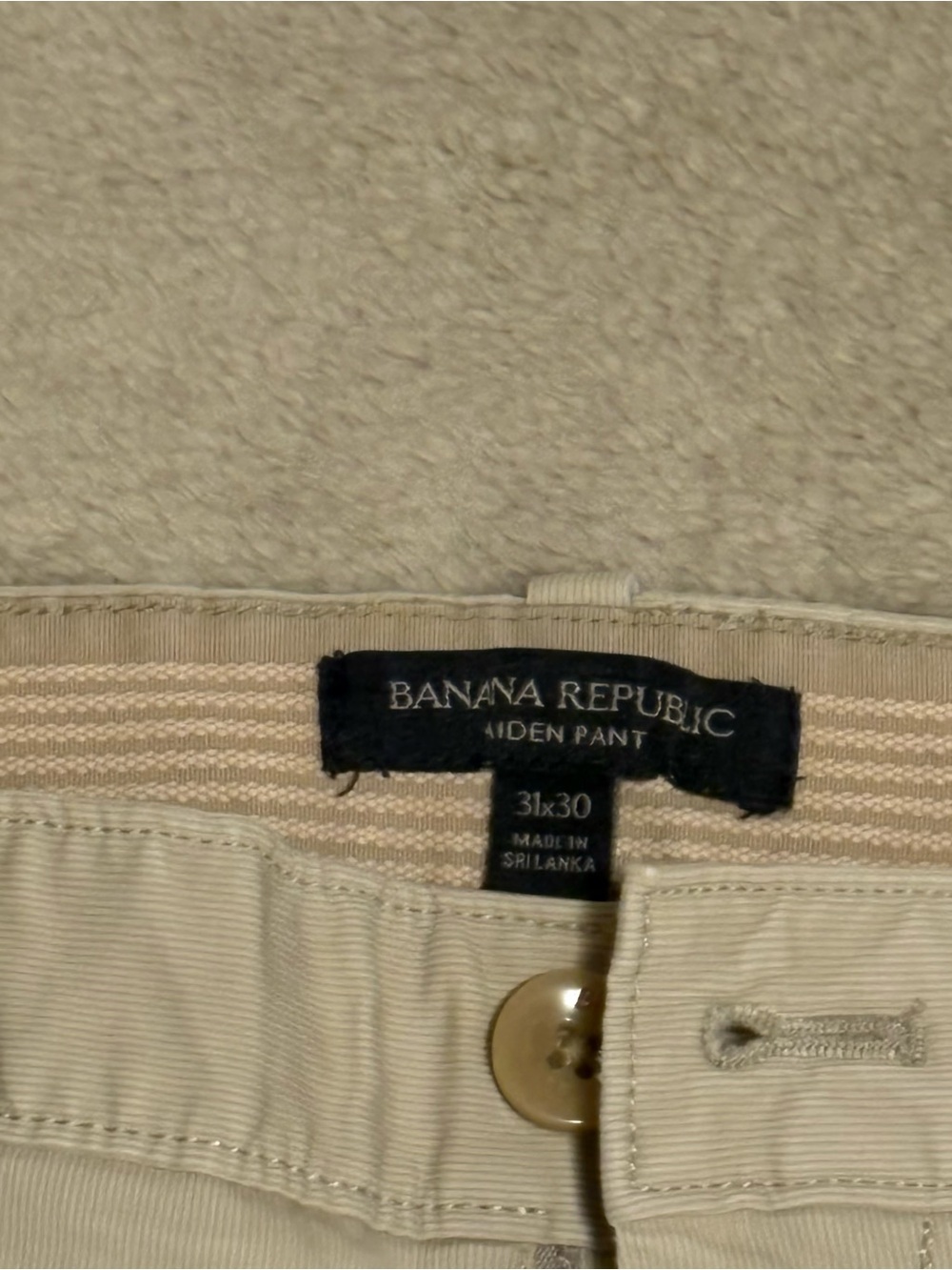 Banana Republic Aiden Slim‑Straight Pants – Men’s 31x30
